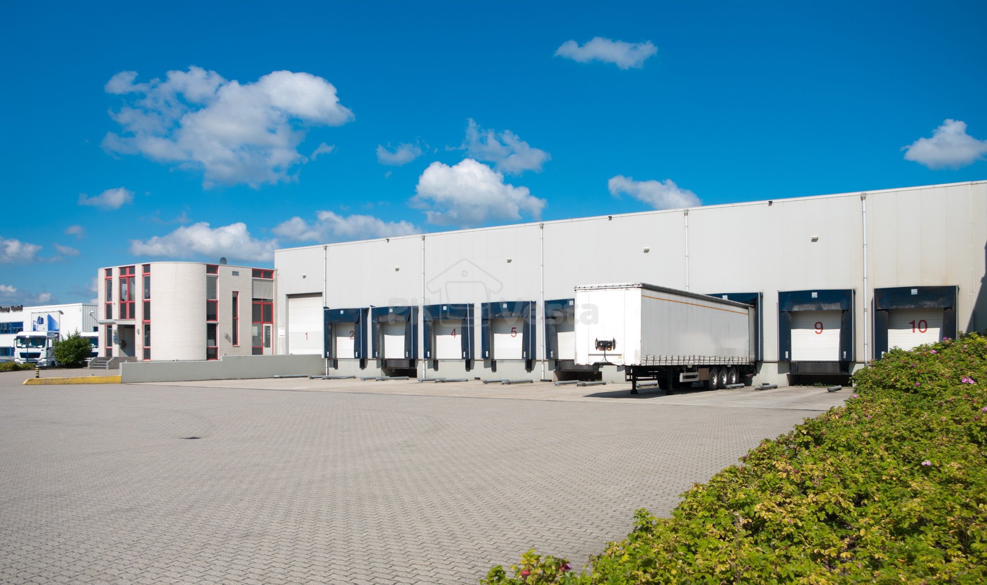 Designing of logistics centers